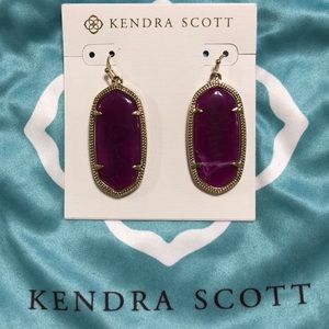 Kendra Scott Elle Earring in Jade Purple
